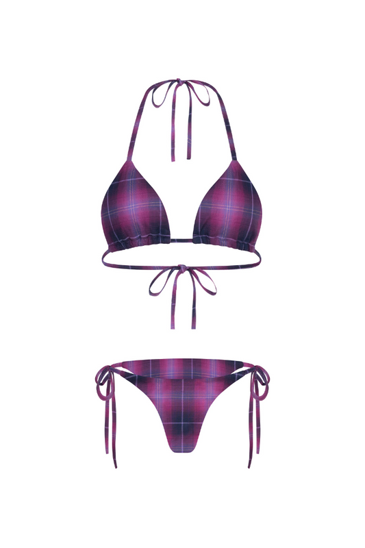 HEHR PYRA - PURPLE PLAID